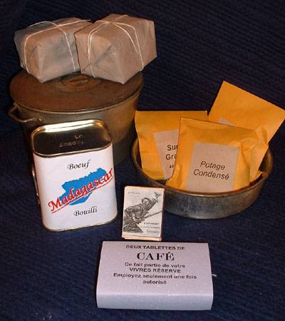 Boite de Viandox - bouillon french food WW1 WW2 alimentation ration